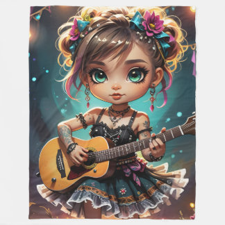 Couverture Polaire Lil Country Star