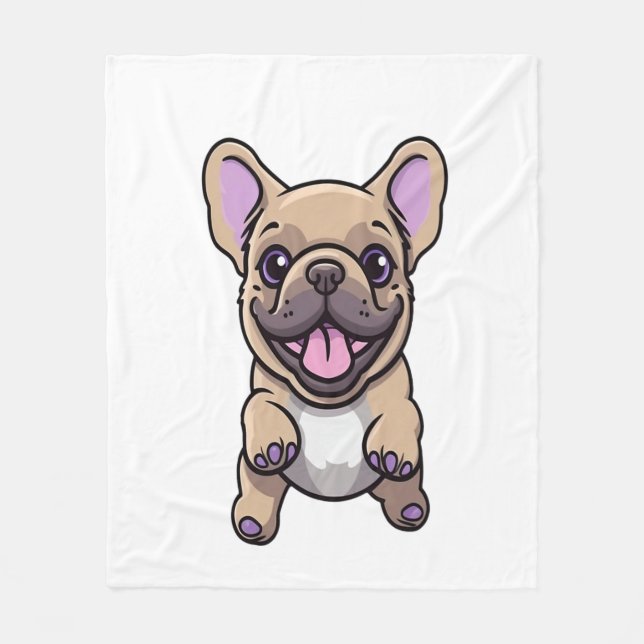 Couverture Polaire Lilac (Devant)