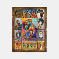 Literie King Queen African Culture