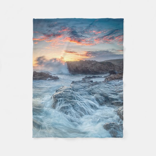 Couverture Polaire Littoral | Carmel California (Devant)