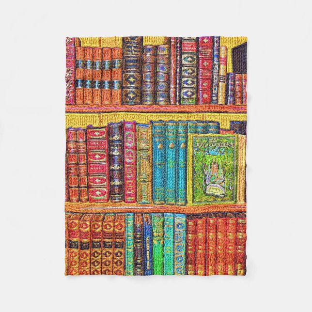 Couverture Polaire Livres de bibliothèque (Devant)