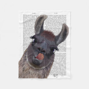 Couverture Polaire Llama