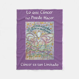 Couverture Polaire Lo que Cáncer no Puede Hacer Angel Chemo Blanche