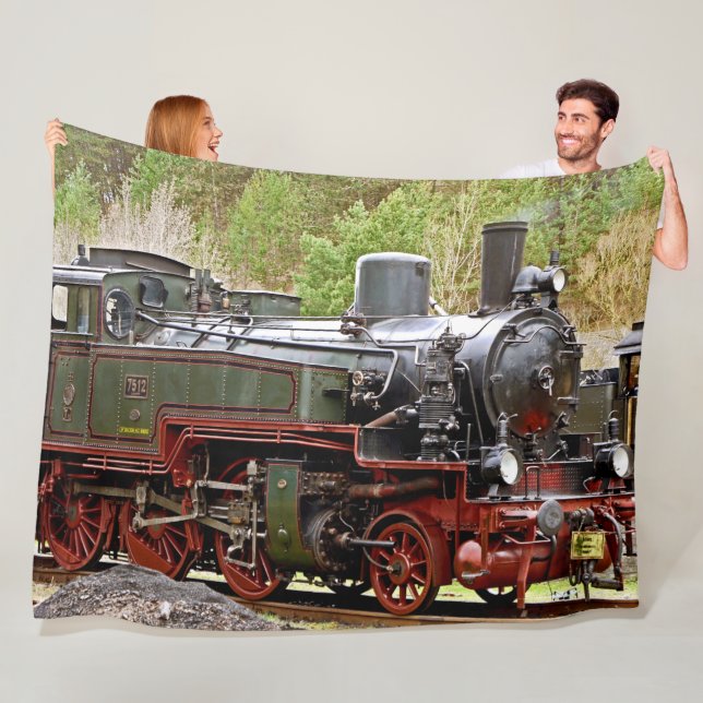 COUVERTURE POLAIRE LOCOMOTIVE STEAM (En situation)