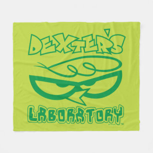 Couverture Polaire Logo de la face de laboratoire de Dexter