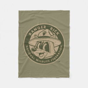 Couverture Polaire Logo kaki de Rick de garde forestière de Rick   de
