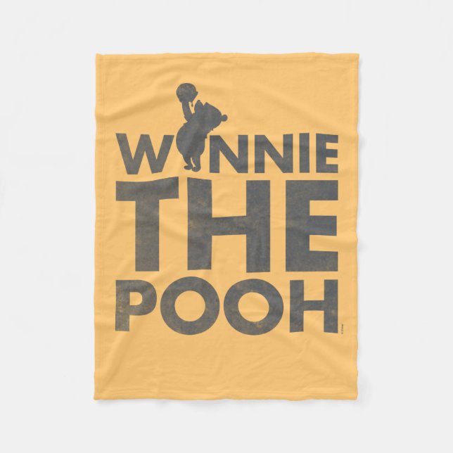 Couverture Polaire Logo Winnie the Pooh (Devant)
