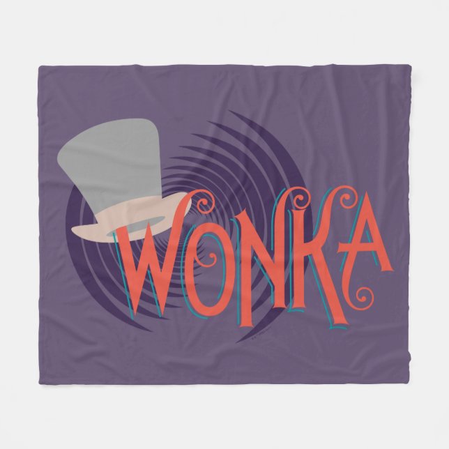 Couverture Polaire Logo Wonka Spiral (Devant (Horizontal))