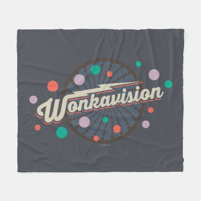Couverture Polaire Logo Wonkavision (Devant (Horizontal))