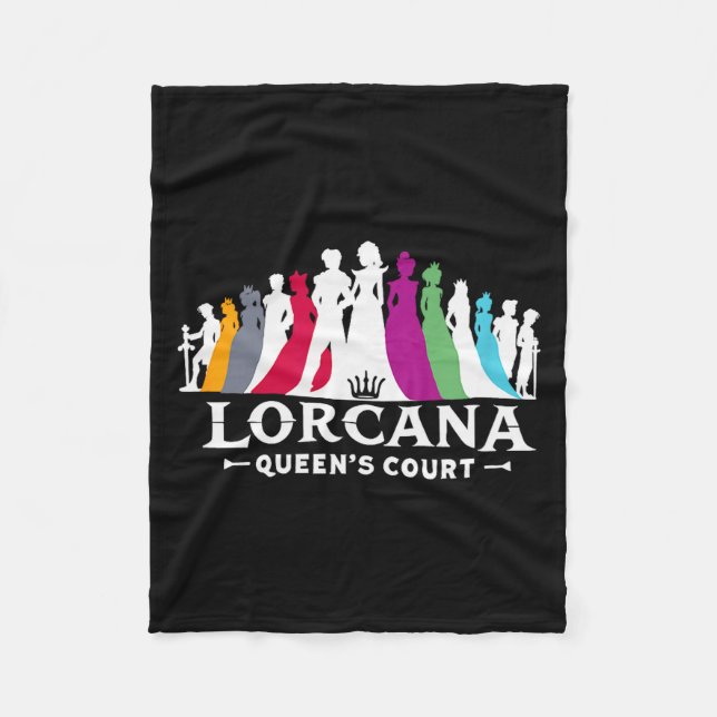Couverture Polaire Lorcana Queen's Court  (Devant)