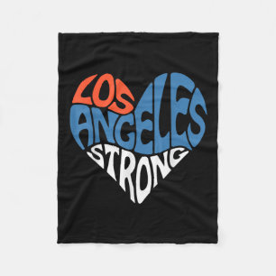 Couverture Polaire Los Angeles : Prière Coeur Forte Pour La Support C
