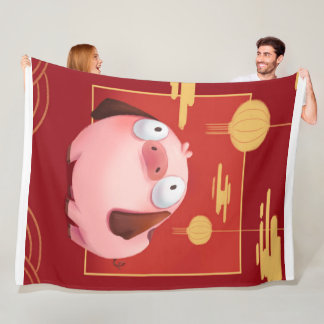 Couverture Polaire Louveur de cochon_cochon beagle
