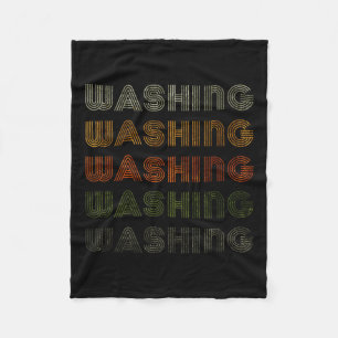 Couverture Polaire Love Heart Washing Tee Grunge Style Vintage Noir