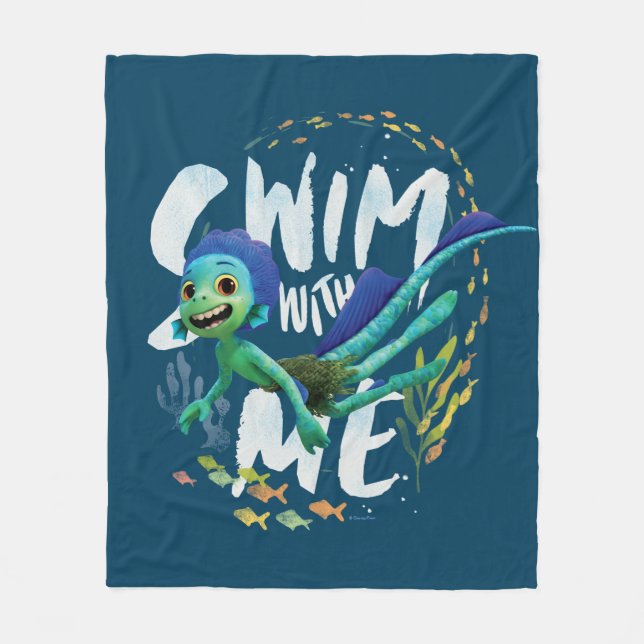 Couverture Polaire Luca | Nagez avec moi (Devant)