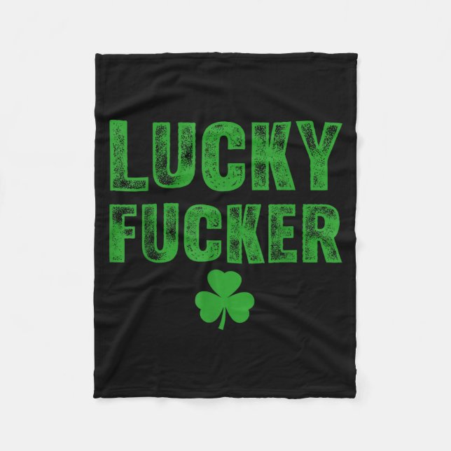 Couverture Polaire Lucky And Lucky Forer St Patricks Day  (Devant)