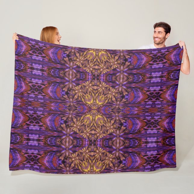 Couverture Polaire Lumière antique 2 (En situation)