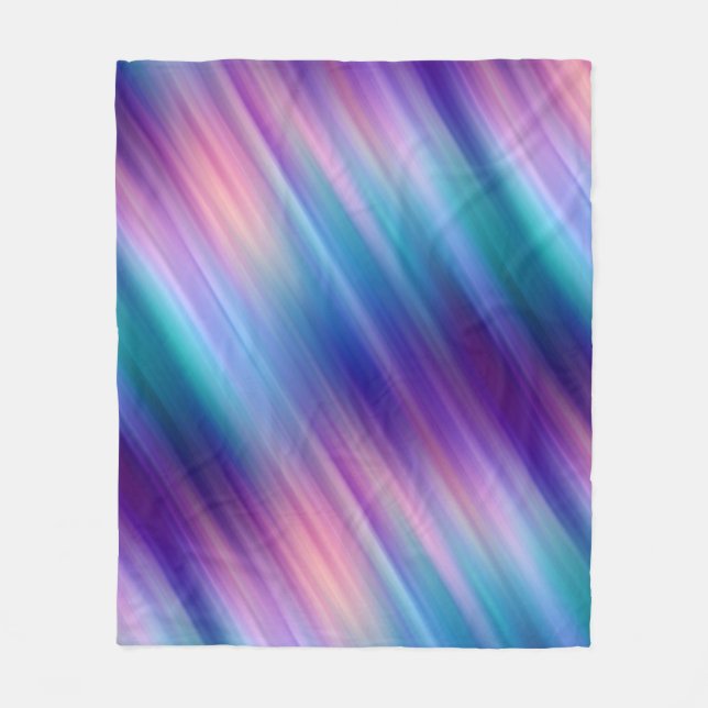 Couverture Polaire lumière étoilée mélangée jeweltone :  (Devant)