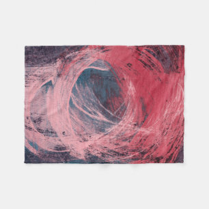 Couverture Polaire Lumière rose I