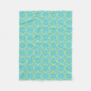 Couverture Polaire Lunettes de soleil printemps Sky Blue Fleece Blank