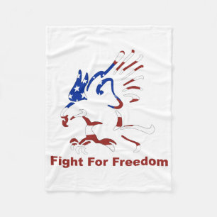 Couverture Polaire Lutter contre la liberté Fleece Blanket