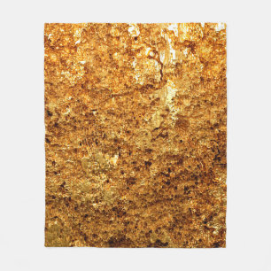 Couverture Polaire Luxury gold texture.