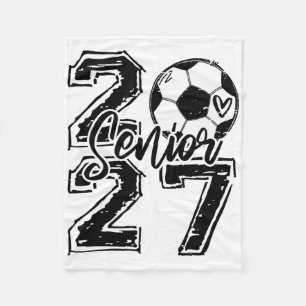 Couverture Polaire Lycéen promo 2027 Football Senior 2027 retour à l'