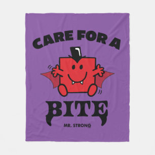 Couverture Polaire M. Strong S'Occupe D'Une Bite Halloween