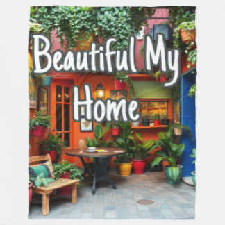 Couverture Polaire Ma Belle Maison