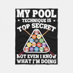 Couverture Polaire Ma Technique De Piscine Est Top Secret Billard Fun