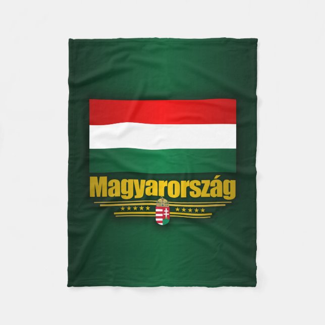 Couverture Polaire Magyarorszag (Hongrie) (Devant)