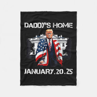 Couverture Polaire Maison Blanche de Trump Daddy