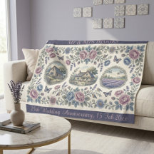 Maison de campagne toile de Jouy florale mariage a