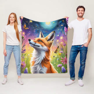 Couverture Polaire Majestic Fox