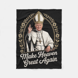 Couverture Polaire Make Heaven Great Again Donald Trump As The New Po