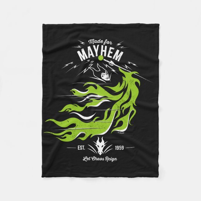 Couverture Polaire Maléfique| Fait pour Mayhem| Que le chaos règne (Devant)