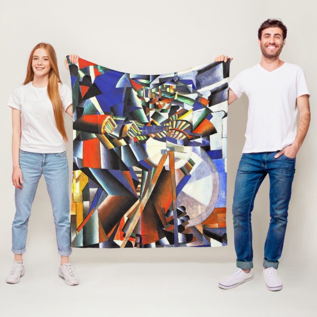 Couverture Polaire Malevich Kazimir Le Knifegrinder (En situation)
