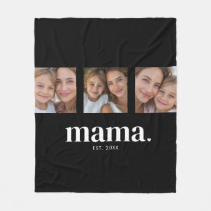 Couverture Polaire Maman a établi la photo