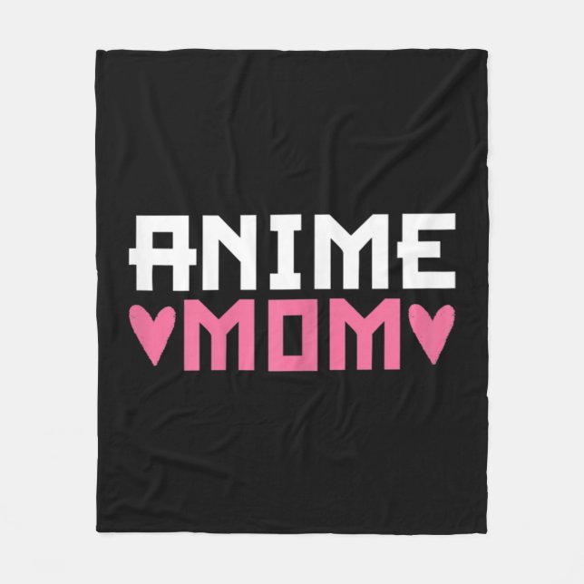 Couverture Polaire Maman Anime Mère Anime (Devant)