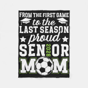 Couverture Polaire Maman fière de foot senior 2026 Foot senior Mama 2