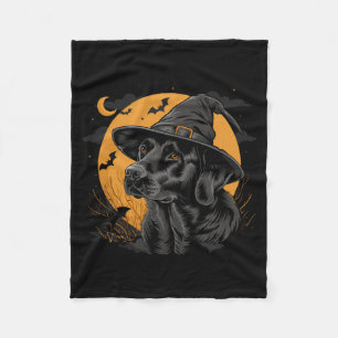 Couverture Polaire Maman Labrador Halloween Drôle Mignon Chien Lab No