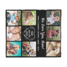 Maman Love You 8 Photo Collage noir