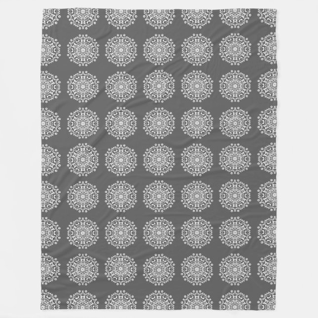 Couverture Polaire Manatee Mandala (Devant)