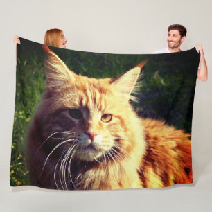 Couverture Polaire Mane Coon