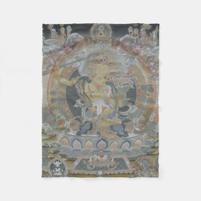 Couverture Polaire Manjushri Fleece Blanche (Devant)