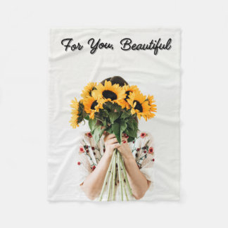 Couverture Polaire Manta polar Girasoles