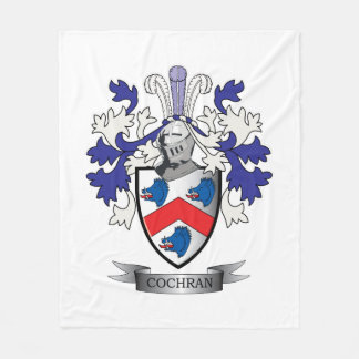 Couverture Polaire Manteau de crête de famille de Cochran des bras