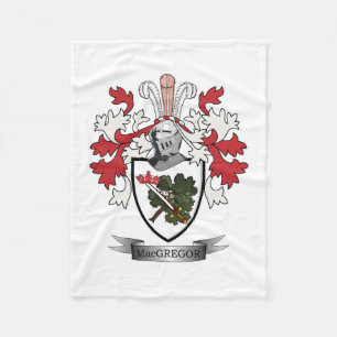 Couverture Polaire Manteau de crête de famille de MacGregor des bras