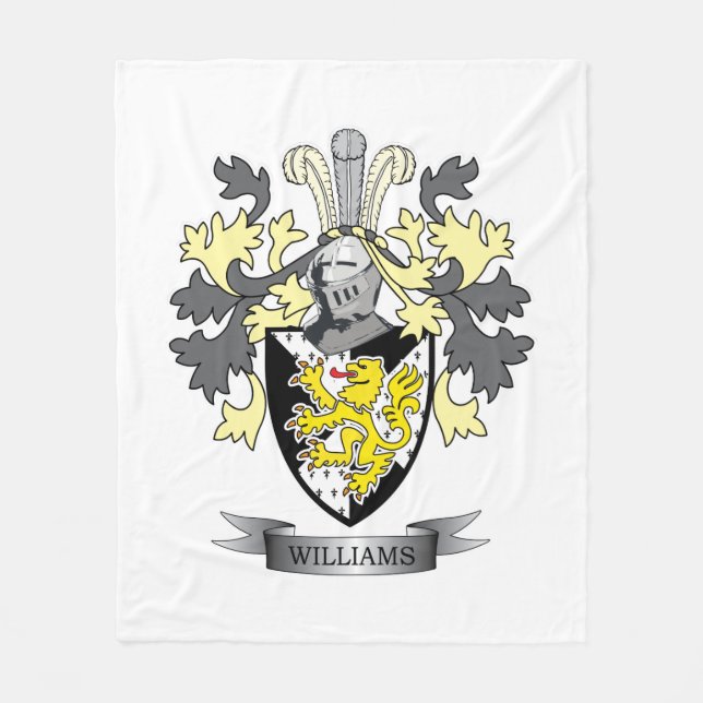 Couverture Polaire Manteau de Williams des bras (Devant)