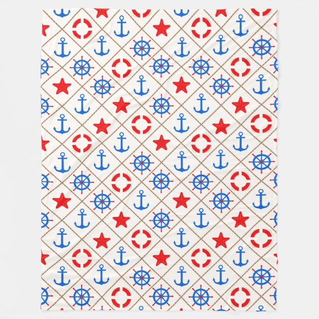 Couverture Polaire Marche maritime. (Devant)