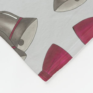 Couverture Polaire Mariage Fête des mariées Engagement Party Silver B